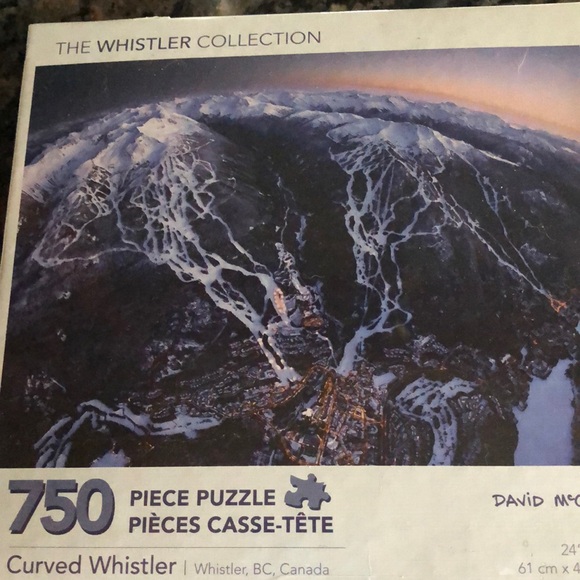 Brand new in box curved Whistler puzzle - Picture 1 of 3
